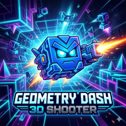 Jeu de tir 3D Geometry Dash